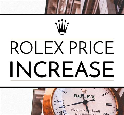 rolex price increase 2018 usa